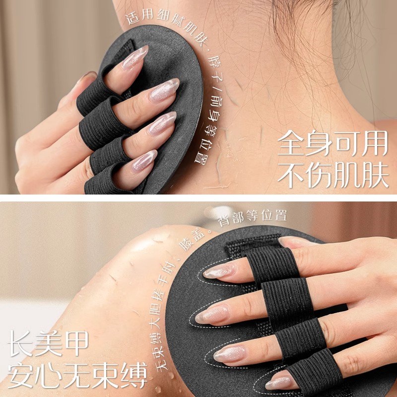 搓澡巾皮子明星同款男女洗澡搓背条浴擦搓泥款圆饼下搓泥神器