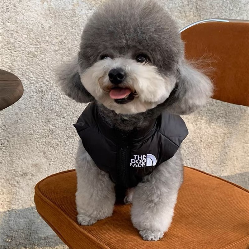 秋冬款小狗狗衣服宠物棉服马甲鹿犬法斗柴犬柯基泰迪博美冬天