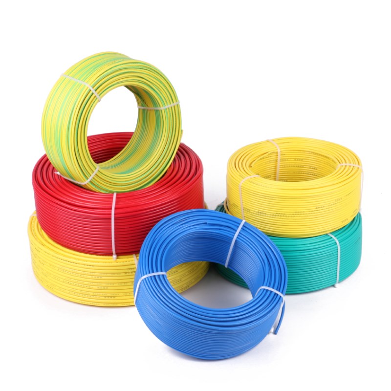 国标BV家用装修阻燃电线0.75/1/1.5/2.5/4/6平方纯铜芯单芯硬线