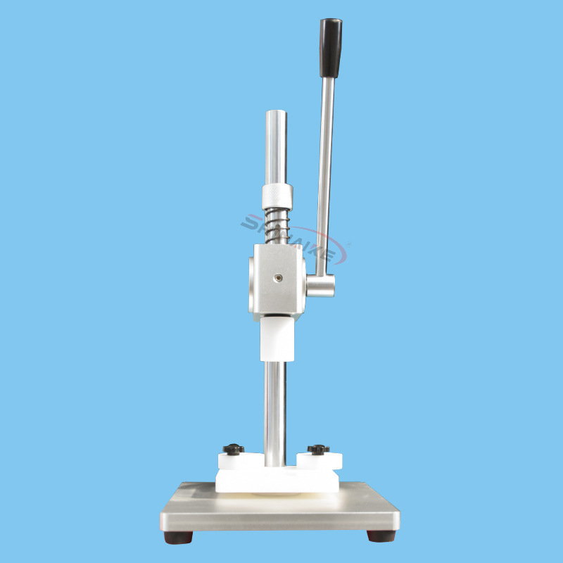 手动香水瓶玻璃瓶中套机气动拍盖机塑料瓶内塞机香水中套中环机