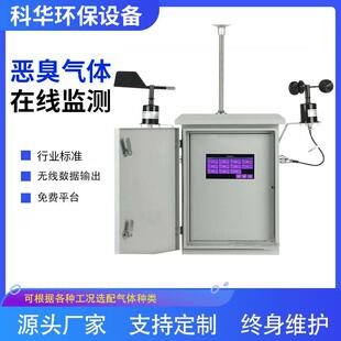 养殖场电子鼻垃圾场臭气检测仪恶臭气体在线监测系统氨气硫化氢
