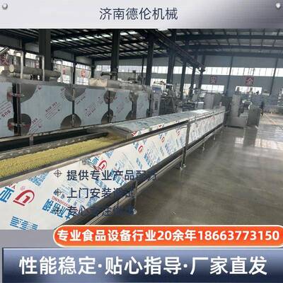工厂方便面设备现货直发 新款班产1万-10万块方便面生产线 德伦