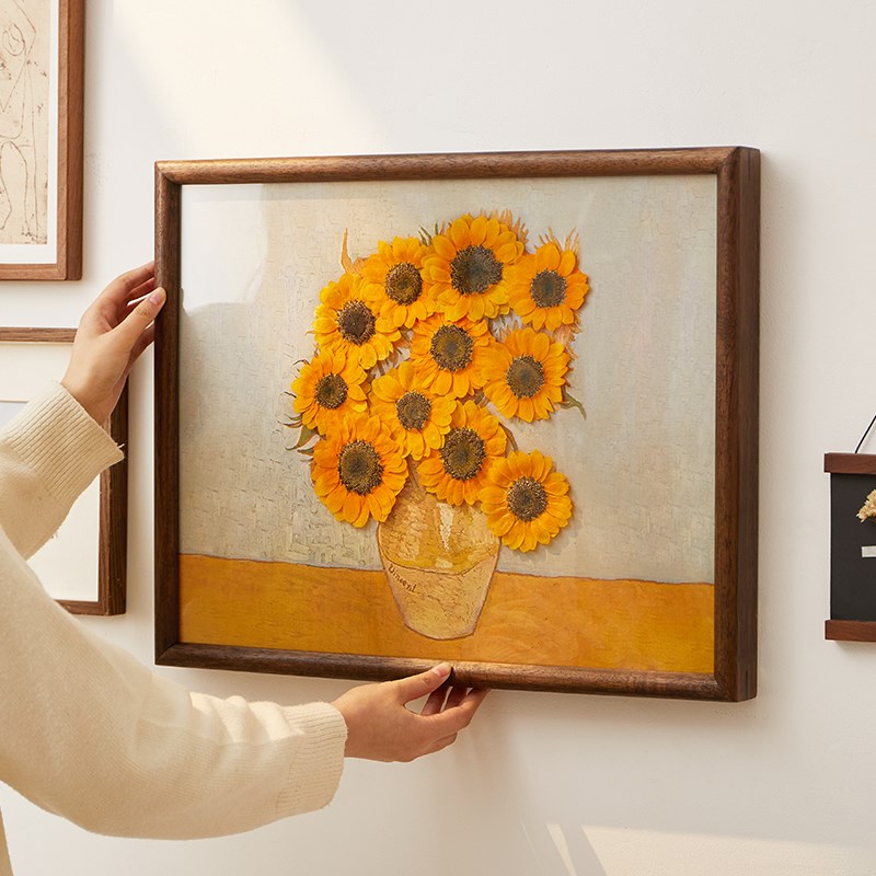 电表箱装饰画遮挡箱免打孔遮挡电闸箱客厅开关电表盒配电箱挂画