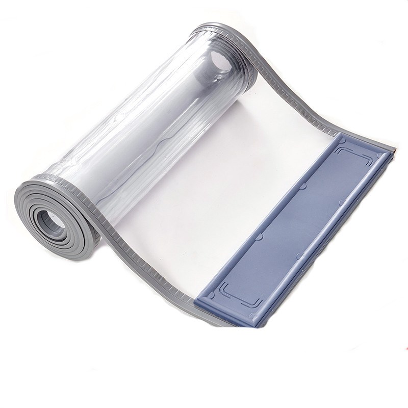 门帘2023年新款pvc透明软玻璃门专用隔断帘冬天挡风防寒保温室外