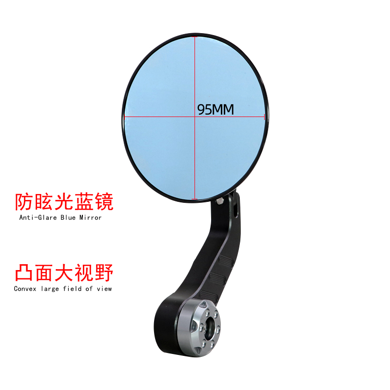 适用本田NS125LA手把镜改装踏板车维多利亚姜戈150巧格手把后视镜