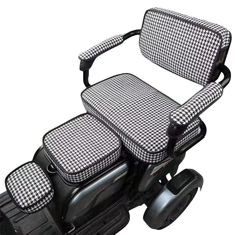 艾美达立马台铃三同阔佬头哈牛踏浪电动三轮车座套坐垫四季通用