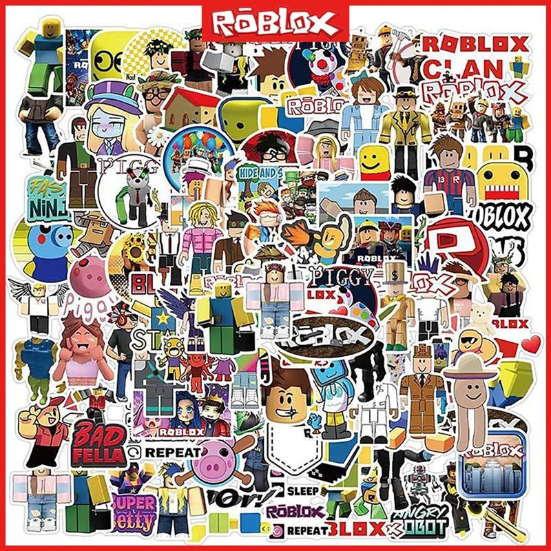 Roblox Grgaffiti Sticker 50Pcs Trolley Case Laptop Cup