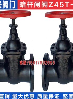 ND手动Z -法兰闸阀T6510 40 2050闸板阀 016845 铸铁0 杆暗0 150