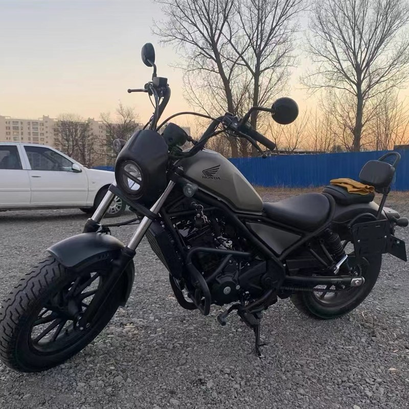 适用于本田CM300改装车把 CM500改装高把哈雷复古方向把手把加高