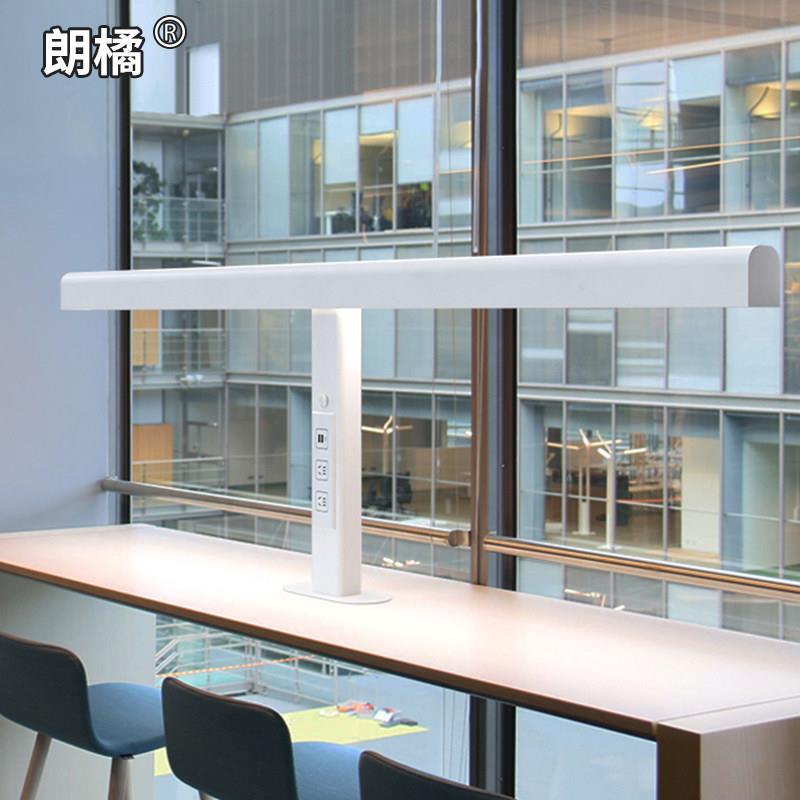 学校图书馆led台灯护眼学习专用学生书桌阅读灯办公室长条工作灯