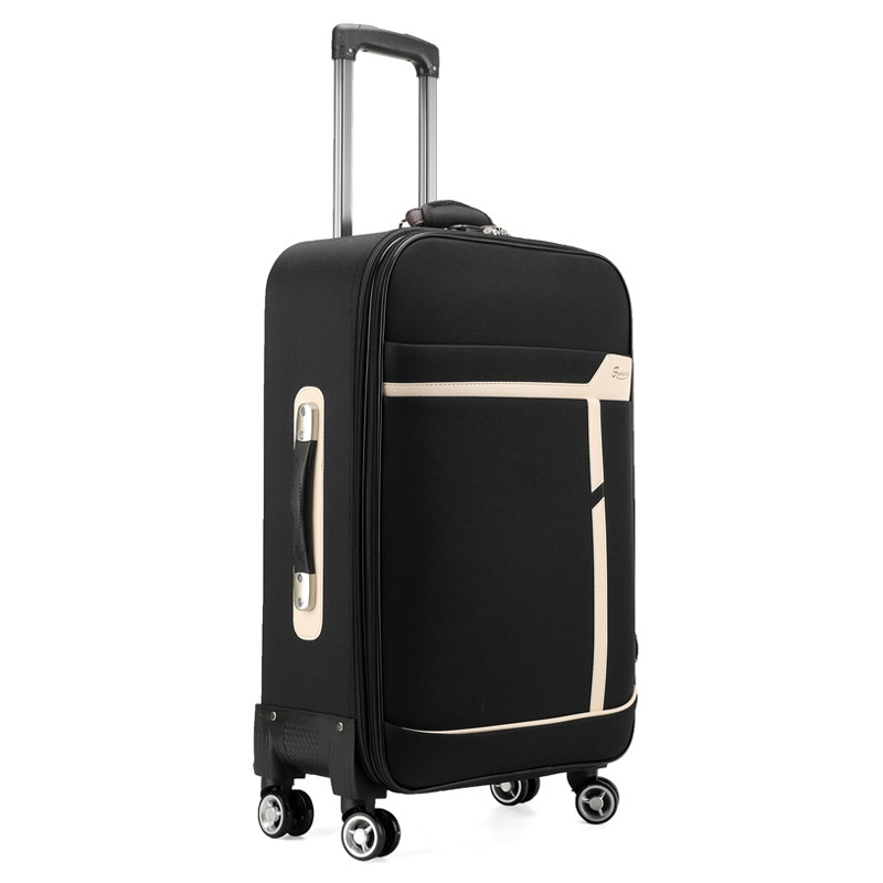 大容量牛b津布行李箱男女帆布旅行箱子万向轮学生密码拉杆箱包30