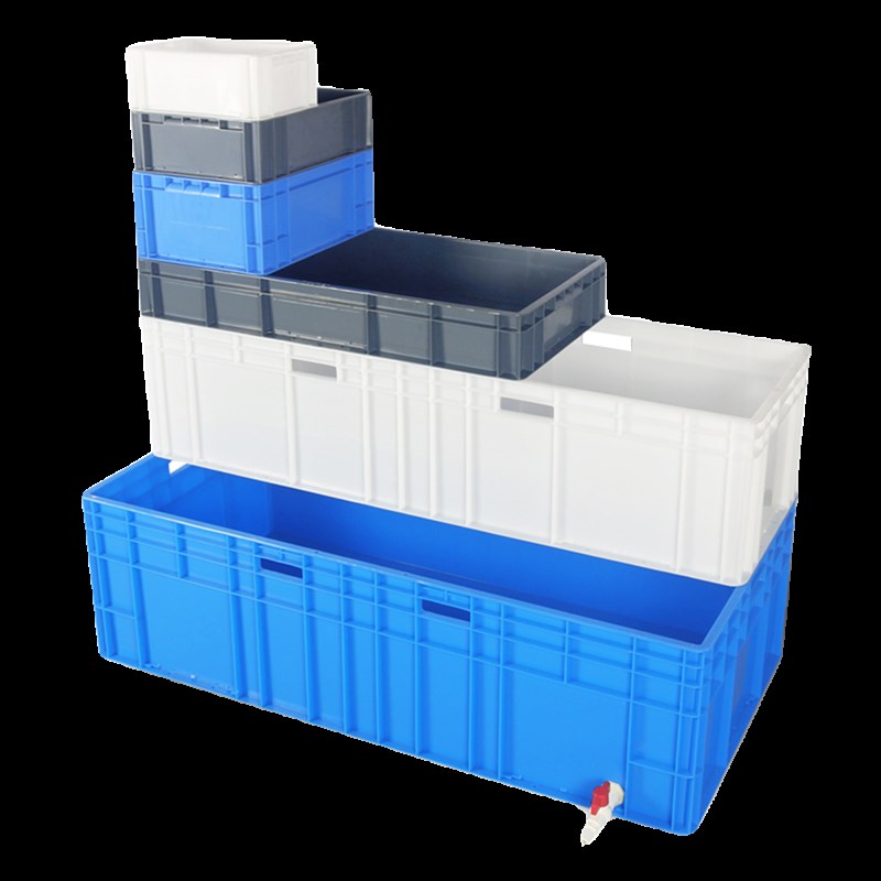 大号乌龟箱乌龟缸塑m料鱼缸开放式排水专用大型水产养鱼饲养周转