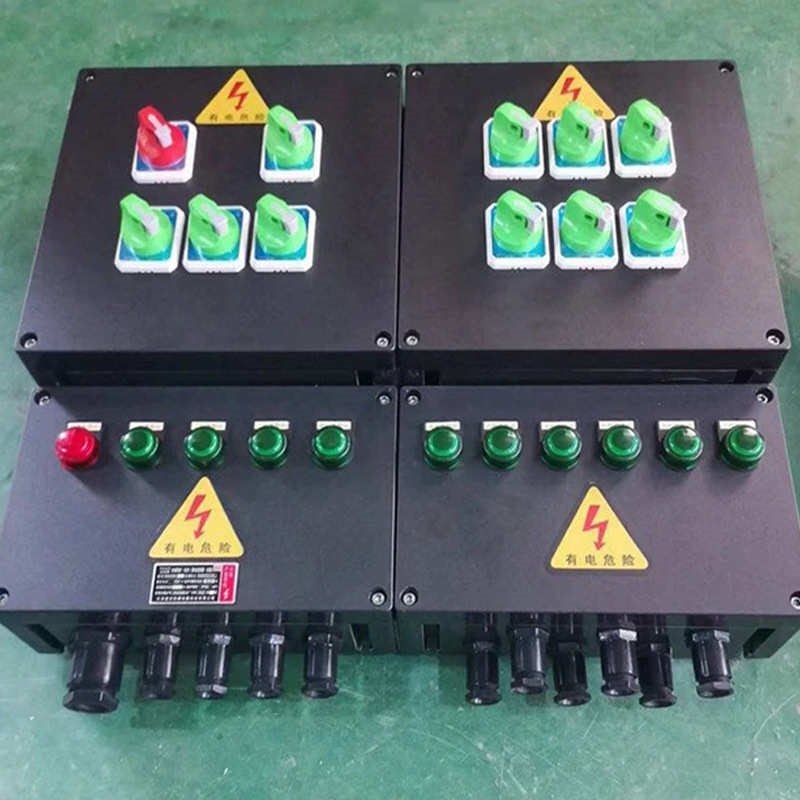 防水按钮开关f接线盒控制箱接线防尘箱控制配电箱防腐工程塑料