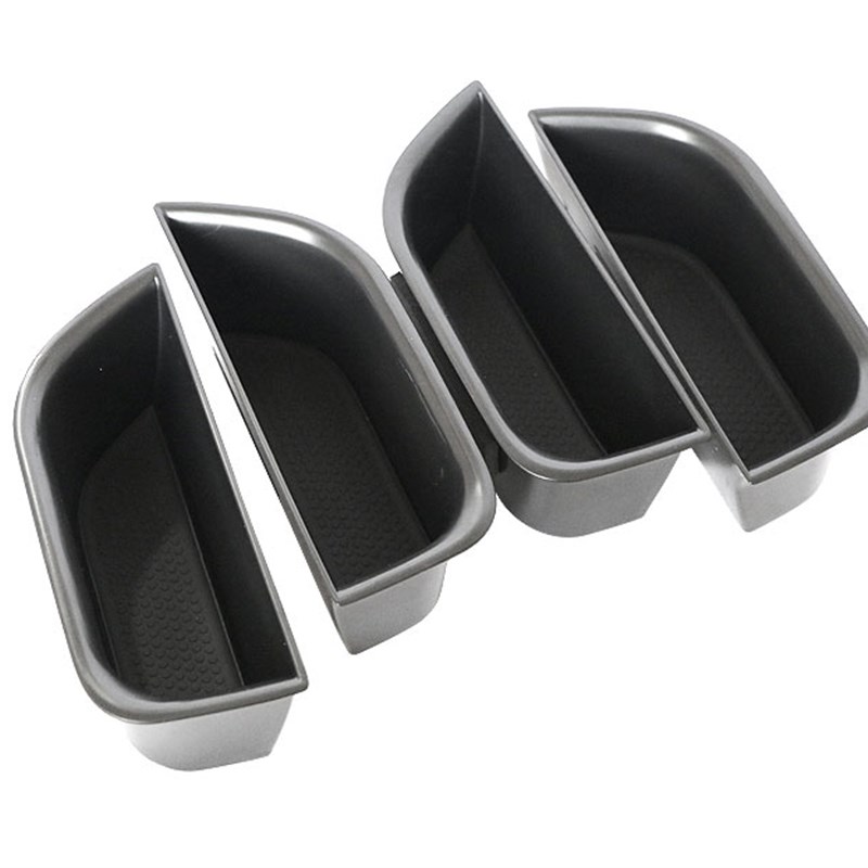 适用奥迪A6/S6/A7/S7/A8L/S8改装车门把拉手储物置物盒手机收纳盒