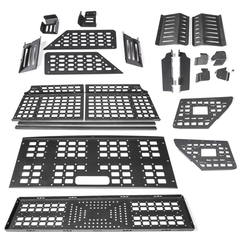 坦克700Hi4-T后备箱储物架改装铝合金置物框尾箱收纳拓展挂网