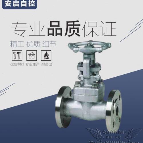 Z41Y-16P高温蒸汽304/316锻钢不锈钢法兰闸阀DN15 20 25 32 40 50