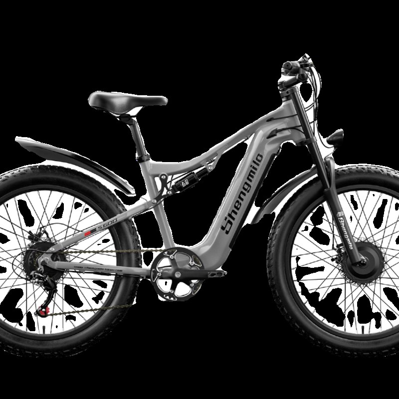 S600电动双驱电机越野锂电池助力肥轮雪地沙滩成人代步山地自行车