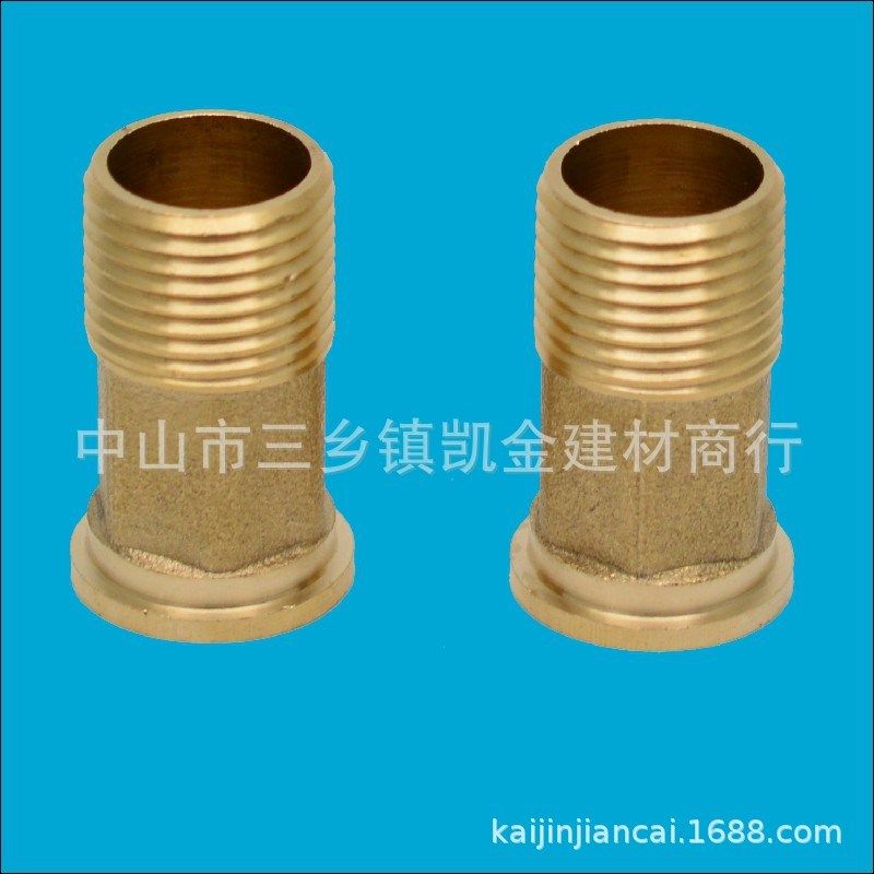 家用抽水机自吸泵增压泵接头配件水表铜接头4分6分内外丝活接头