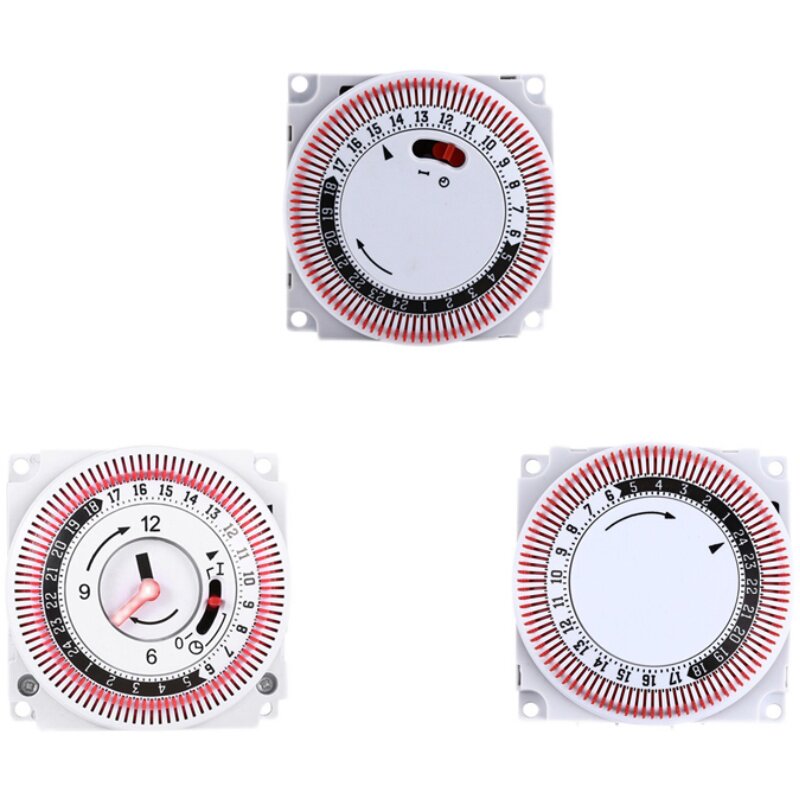 工业定时器机芯 智能机械式时控开关 24小时循环自动断电定时插座