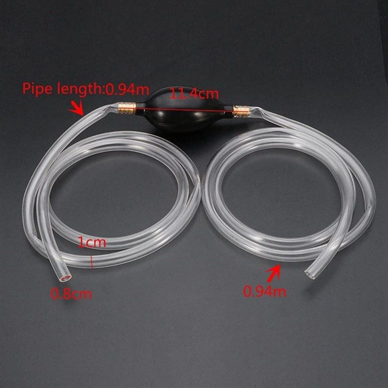 黑色手捏汽车抽油器吸油管 油箱抽油器P汽油泵抽水器抽油泵