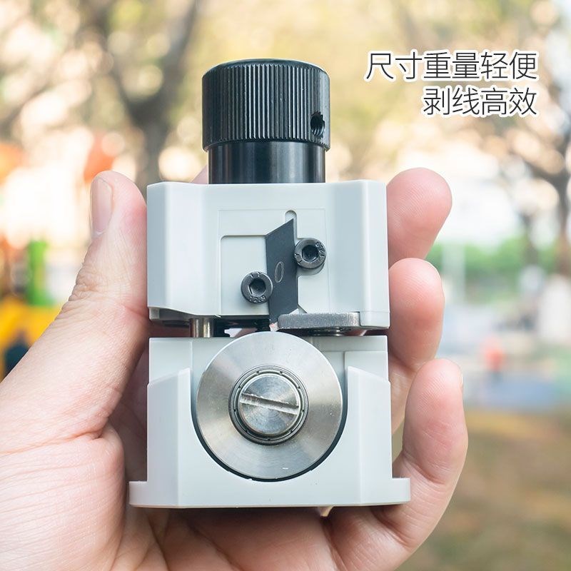 手摇电动自动剥线机 手动线皮去皮机家I用小型剥皮机废旧电缆铜线