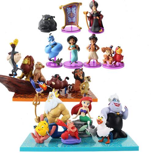 Princess Aladdin Jasmine figure toy Evil Monkey Tiger and Hi