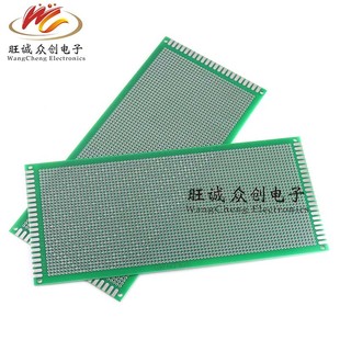 万用洞洞板万能板线路板 22cm双面喷锡1.6厚2.54间距pcb电路板