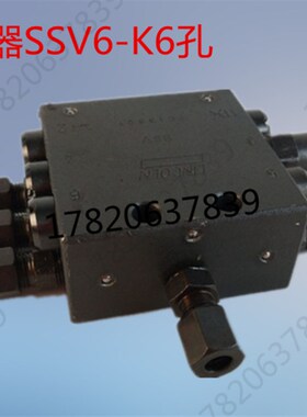 促销LINCON分配器SSV6-KSSV6SSV8SSV10递进式整体分配器模块式优