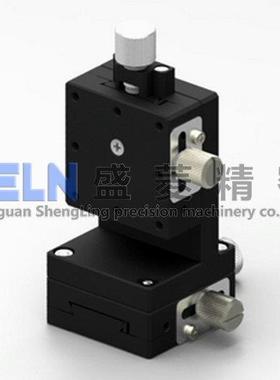 供应燕尾螺杆驱动光学手动微调台XZ轴LWFEV40-R/XZEG40精密位移台