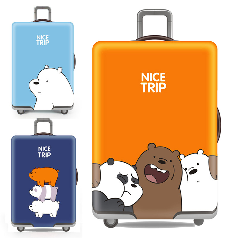 加厚行李箱保f护套旅行箱套拉杆箱防尘罩袋20/24/28/30寸弹力耐磨