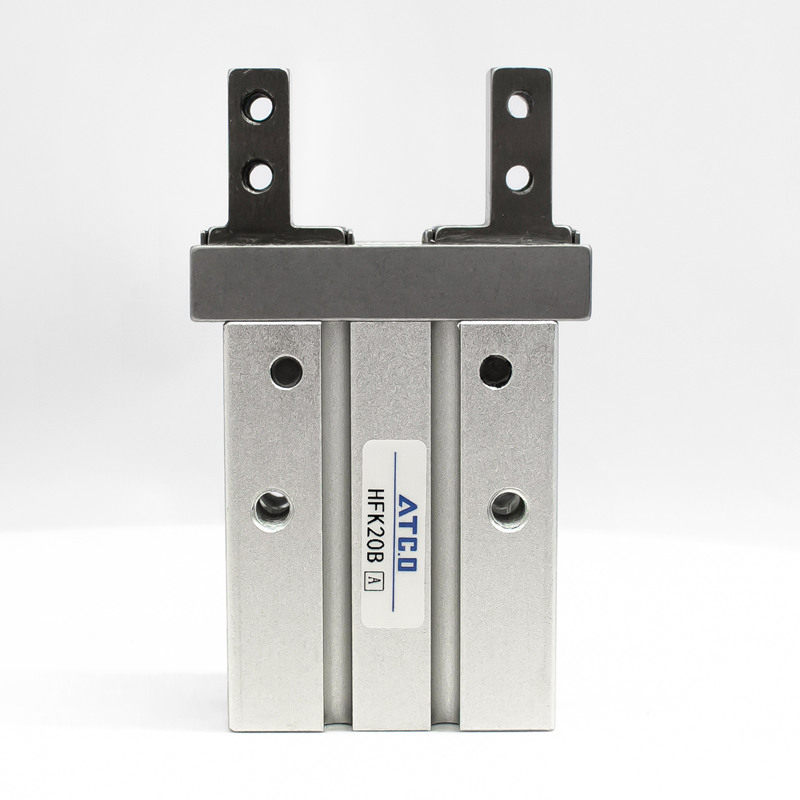 气动手指气缸FZ FK-6 s10 16 20 25 32 40侧面安装型夹具