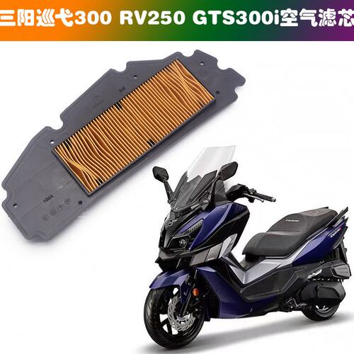 适用SYM三阳巡弋JOYMAX九妹Z300 XS300T GTS RV250空气格空气滤芯