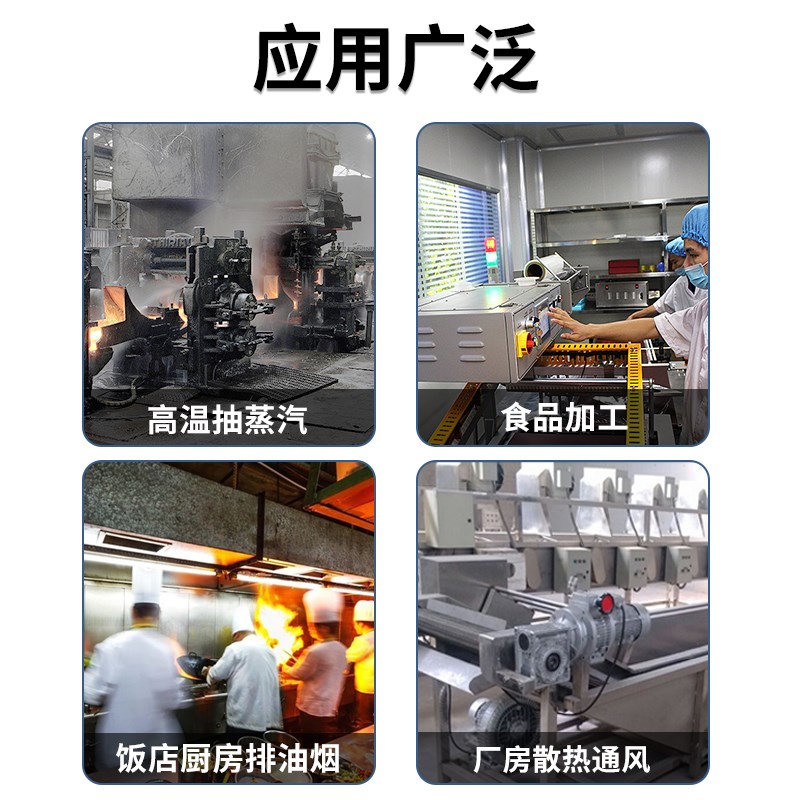 CF蜗牛式离心风机工业3r80V排风机大功率商业抽风机吸风机220v