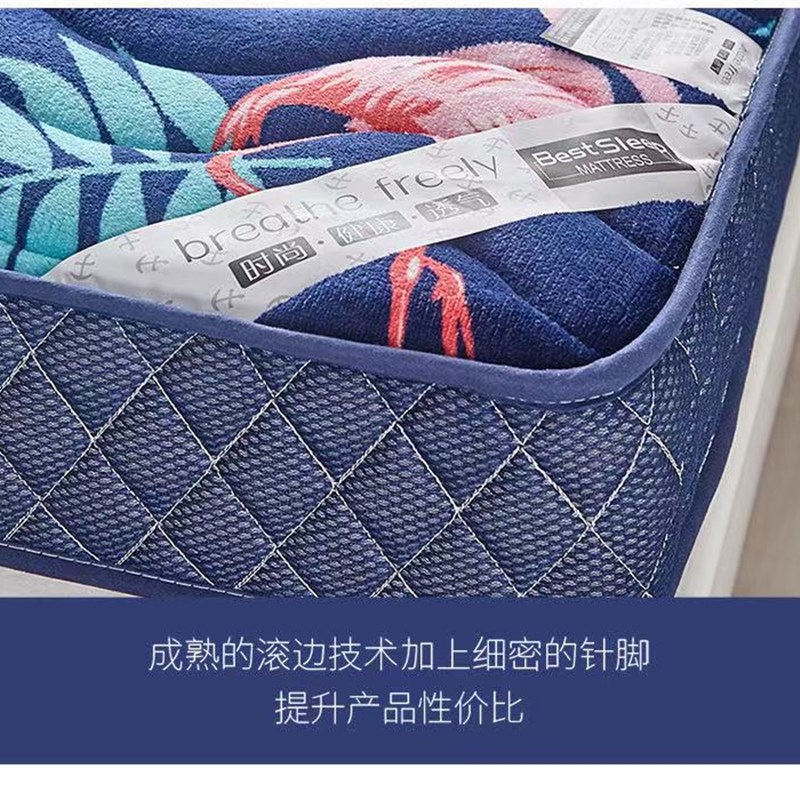 法兰绒加厚10cm学生床垫m褥被0.9m1m1.2/1.1.35X1.9m1.5/1.8*2米