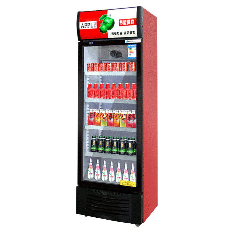 商用展示柜单门展示柜佰芯特冷柜冷藏水柜冷藏柜保鲜柜.立式饮料