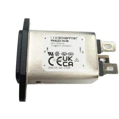 单相AC插座电源滤波器FN9222-10-06 R B夏弗纳Schaffner 3A 1品字