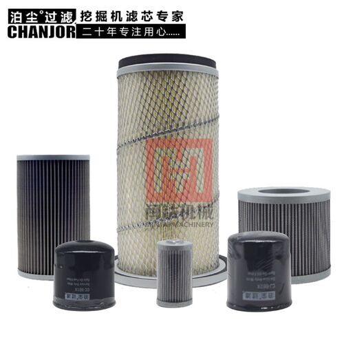 适配小松PC60-7C空气滤芯机油滤芯柴油滤芯液压回油进油滤芯先导