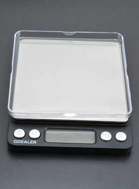 包邮 高精度厨房秤电子口袋秤珠宝秤克秤食物秤 黑色 3kg/0.1g