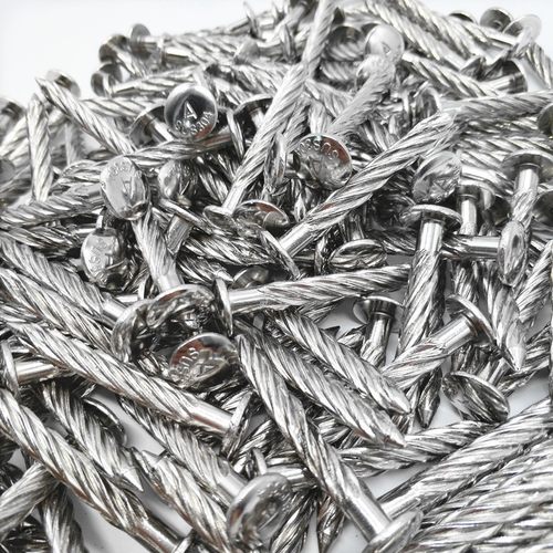 304不锈钢螺纹钉  镀锌圆头钉子 平头钢钉压爆拉爆螺丝钉铁钉m8