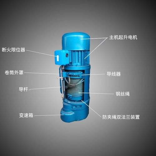 CD1型钢丝绳电动葫芦380V1T2T3吨5T10T6米9M12M30M钢丝绳葫芦吊机