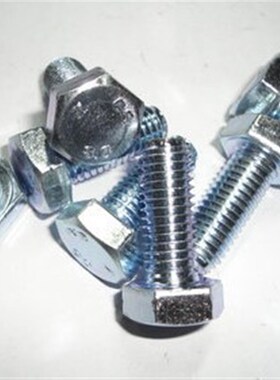 8.8级镀锌外六角螺丝 8.8级镀锌六角螺栓  M10X16 - M10X150