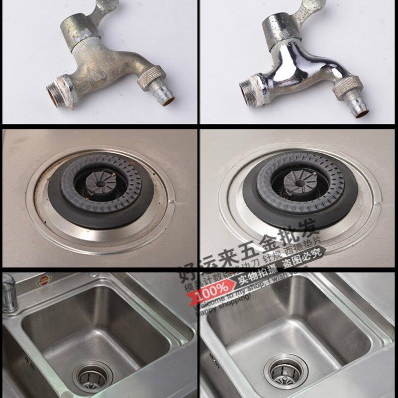 不锈钢水槽水盆台面去腐蚀渍氧化渍清洁剂光亮剂强力去污粉抛光膏