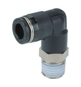 外螺纹型弯接头快速接头 J-XXD01-D4-D6-D8-D10-D12-M5-1-2-3-4