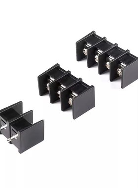 KF65栅栏式接线端子黑色中间脚 2P/3P/4P/5/6P 间距11mm 300V 20A
