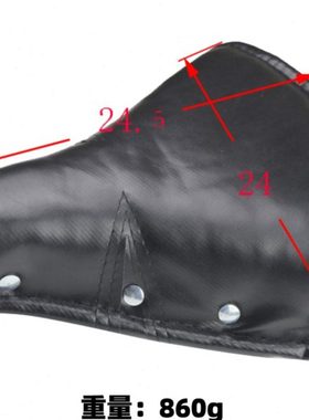 老式自行车车座鞍座车座子人力三轮通用弹簧坐垫座鞍减震座椅配件