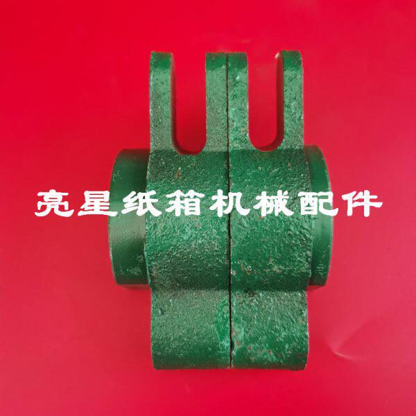 纸箱机械设备广东装订机订箱机压丝齿轮罩壳左右齿轮座