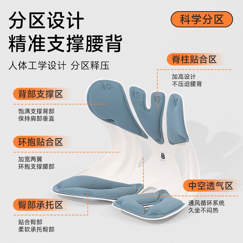 护腰久坐神器坐垫办公室靠垫腰托椅子开车椅子司机腰靠腰托座椅