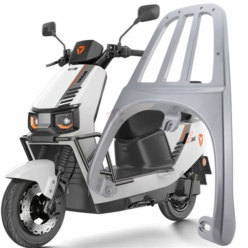 适用雅迪冠能G35-M电动车尾架电瓶车后尾箱支架加厚外卖延长货架.