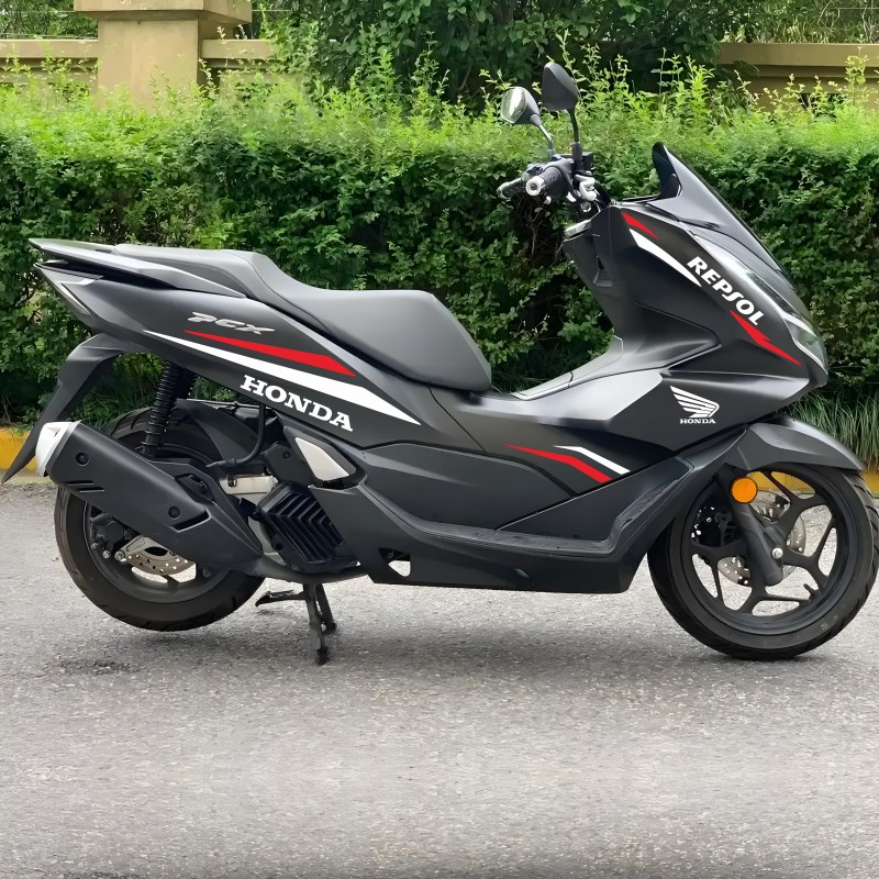 适用于本田PCX160摩托车贴纸拉花版画防水反光个性车身创意贴花