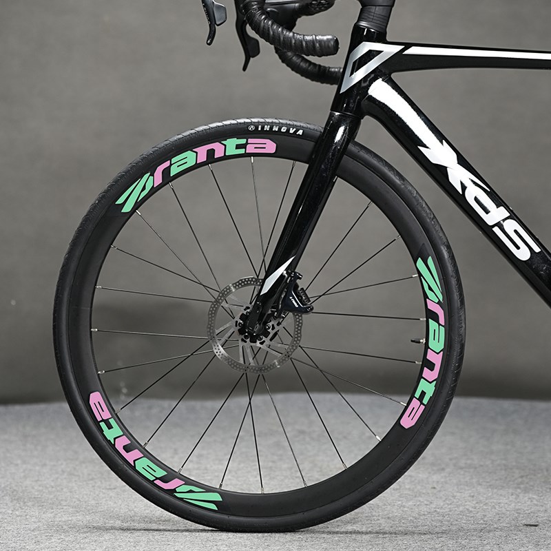 喜德盛AD300专用公路车轮组改色贴自行车轮胎贴纸车轮毂装饰拉花